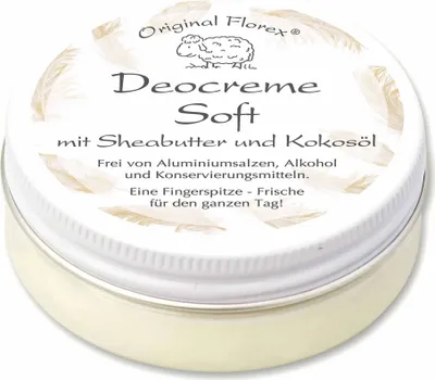 Produktbild von Florex Deocreme 40ml Soft zart-blumig, süßlich mit einer sanften, pudrigen Note