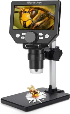 Obrázek produktu pro Elektrická laboratorní mikroskopická kamera kompatibilní se smartphony