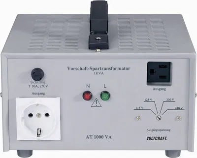 Obrázek produktu pro Transformátor řady Voltcraft AT-1500 NV, měnič napětí, 115/125/230/240 V/AC / 230/240/115/1 (AT 1500VA)
