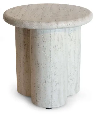 Produktbild von Happy Cocooning Beistelltisch Rib, Travertin