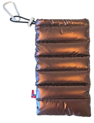 Produktbild von THOQ Smartphone-Tasche, daunengefüttert, bronze
