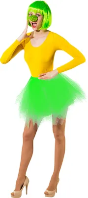 Produktbild von Tutu Tüllrock grün, Groesse:L/XL