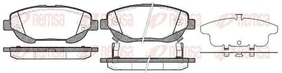 Produktbild von REMSA Bremsbeläge Satz Vorne Bremsklötze für TOYOTA AVENSIS Station Wagon (ZRT27, ADT27) 1453.02