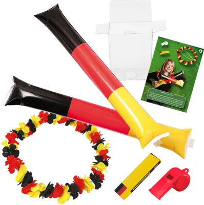 Produktbild von Fanset "Aloa" Deutschland-Farben deutschland-Farben