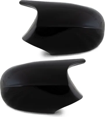 Produktbild von Set Sport Spiegelkappen schwarz glanz passt auf BMW 3er E90 E91 E92 E93 nur LCI Facelift Modelle