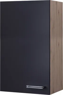 Produktbild von Hochhängeschrank Küche - 50 x 89 cm breit - Anthrazit San Remo Eiche – Lino