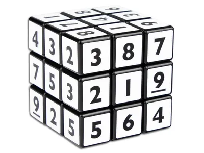 Obrázok produktu pre Sudoku kocka biela