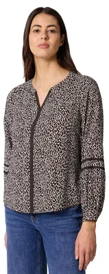 Productafbeelding van Street One Leo-tuniek met tape-details, kleur: Molten Earth, maat: 46
