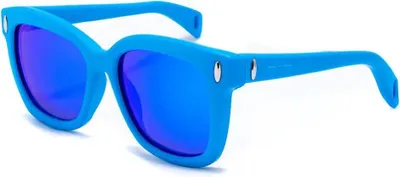 Produktbild von Italia Independent 0011-027-000 Sonnenbrille Blau Herren,Damen Blau One Size