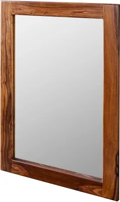 Image de MASSIVMOEBEL24 | Miroir 100x3x70cm - Bois de Sheesham/Palissandre ciré (Noisette) - TORONTO'¿#237