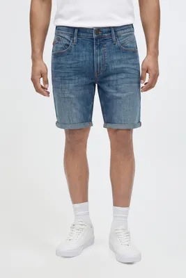 Produktbild von Blend BHGrilitsch Herren Jeans Shorts kurze Denim Hose mit 5-Pocket-Form Baumwollmischung Regular fit, KI-generiertes Bild