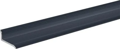 Obrázek produktu pro AP49 ukončovací lišta samolepící ACARA, hliník lakovaný antracit, 10 mm, 2,7 m