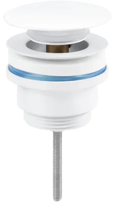 Immagine prodotto di CERANO - Sifone per lavabo - 5/4" click-clack - universale - bianco lucido