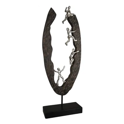 Produktbild von Casablanca by Gilde Dekofigur Skulptur Succeed silber H. 59 cm,81226