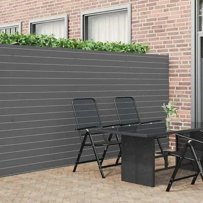 Produktbild von Doppelseitiger Gartenzaun aus PVC, 1,8 x 5 m, UV- und witterungsbeständig, für Garten, Balkon und Terrasse