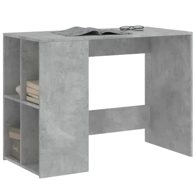 Produktbild von vidaXL Schreibtisch Betongrau 102x50x75 cm Holzwerkstoff