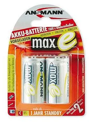 Produktbild von Ansmann 4500mAh maxE, 4500 mAh, Nickel-Metallhydrid (NiMH), 1,2 V