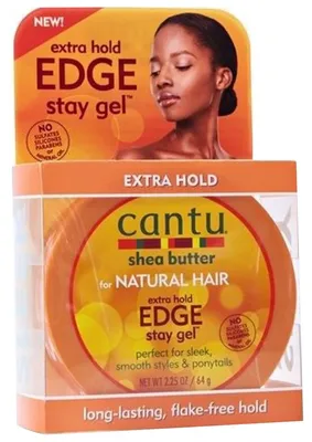 Productafbeelding van Cantu - Shea Butter - Natural Edge Stay Gel - 64 gr
