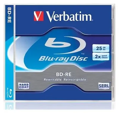Obrázok produktu pre Verbatim 43615, 25 GB, BD-RE, Šperkovnica, 5 kusov