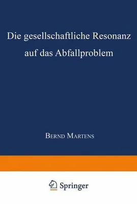 Immagine prodotto di Die gesellschaftliche Resonanz auf das Abfallproblem