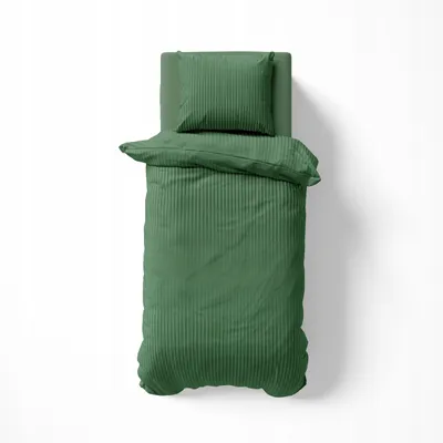 Image de Detexpol Pure Collection Parure de lit Coton Vert 140x200cm