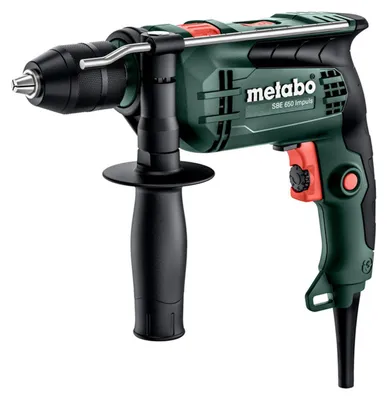 Produktbild von Metabo Schlagbohrmaschine SBE 650 Impuls, K-Koffer, 600743500