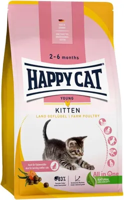 Immagine prodotto di Happy Cat Cibo secco per giovani gattini Country Poultry 4 kg