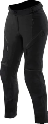 Obrázok produktu pre Dainese Mangen Absoluteshell Pro Black nepremokavé dámske textilné nohavice na motorku, čierne, 40