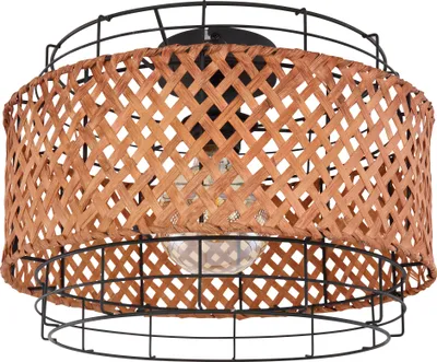 Produktbild von Globo Lighting Deckenleuchte Metall schwarz, 1x E27