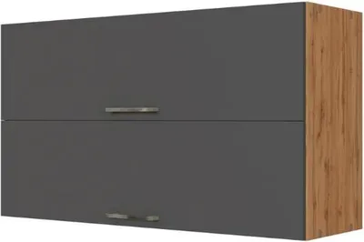 Produktbild von Held Möbel Klapphängeschrank Sorrento BxTxH 100 x 34 x 57 cm anthrazit matt zerlegt 350.6271