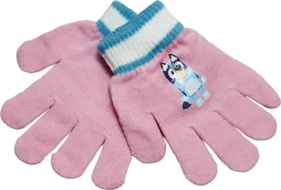 Produktbild von Bluey Kinder Mädchen Handschuhe Fingerhandschuhe Onesize von 4 bis ca. 8 Jahre