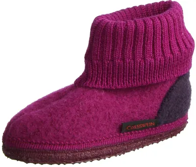 Produktbild von Giesswein Uni Kramsach Hohe Hausschuhe, Pink (Beere), 26 EU