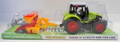 Produktbild von Traktor mit landwirtschaftlicher Maschine (Spielzeug, Fahrzeuge)