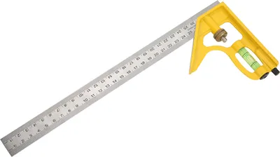 Produktbild von 300 mm verstellbarer Multifunktions-Winkelmesser mit 45¡ã/90¡ã-Messlineal und Wasserwaage