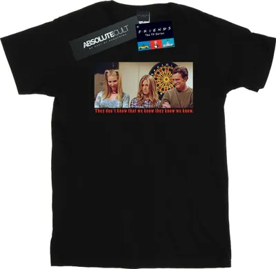Produktbild von Friends - "They Don't Know That We Know" T-Shirt für Damen BI23350 (XXL) (Schwarz)