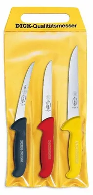 3-teiliges Messerset ErgoGrip – Ausbein- & Stechmesser, HRC 56°
