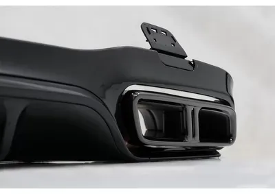 Produktbild von Luftdiffusor für Mercedes E-Klasse W213 16-19 Endschalldämpfer E63s Look.