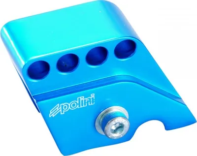 Produktbild von Höherlegungssatz Polini CNC 4-Loch blau für Piaggio