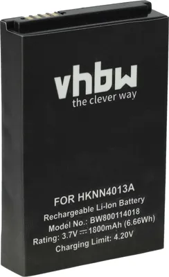 Produktbild von vhbw Akku kompatibel mit Motorola C168i, CLP1040, A3100, CLP1060, C290, CLK446, CLP1010, CLP446 Funkgerät, Walkie Talkie (1800 mAh, 3,7 V, Li-Ion)