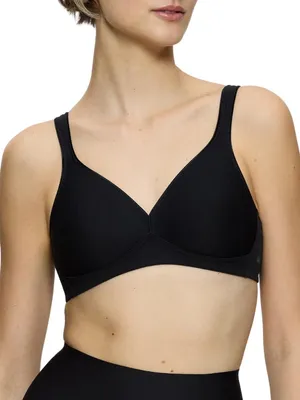 Produktbild von Triumph Modern Soft+Baumwolle, Weicher Becher, Schwarz, Wirefree, Einfarbig, Weiblich, Rücken