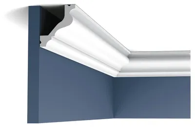 Immagine prodotto di Orac Decor C200 Luxxus Modanatura decorativa di alta qualità Modanatura d'angolo Modanatura di profilo Modanatura di stucco Decorazione di stucco Modanatura di soffitto-parete | 2 metri