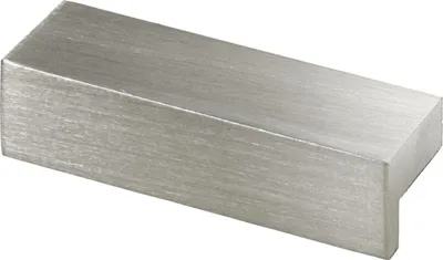 Produktbild von Hettich Möbelgriff Aluminium Edelstahl Optik 13 x 47 x 15 mm - 1 Stück