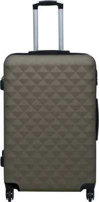 Image de vidaXL Trolley à coque dure Anthracite ABS