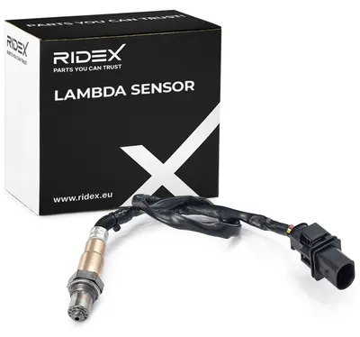 Produktbild von RIDEX 3922L0217 Beheizt Lambdasonde für VW Golf V Schrägheck (1K1) 410mm