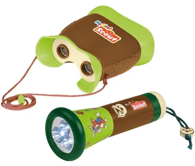 Immagine prodotto di Il mio primo binocolo scout e la mia torcia