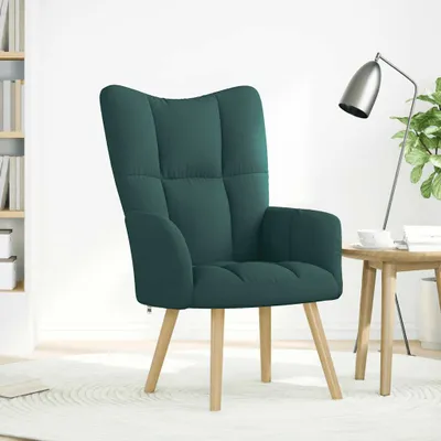 Immagine prodotto di Sedia Relax Verde Scuro in Tessuto