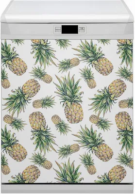 Produktbild von Magnete  Dekorative Magnet Folie für Geschirrspüler 60x80 cm Küche  - Ananas