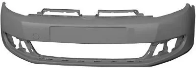 Produktbild von DIEDERICHS Stoßstange Stoßfänger für VW GOLF VI (5K1) Glatt 2215050