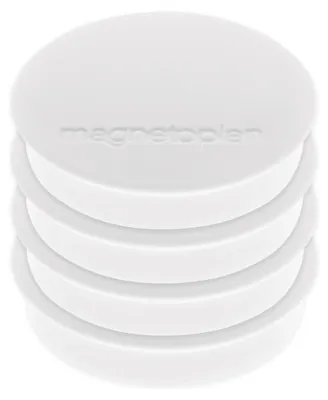 Obrázek produktu pro Magnetoplan 16642400 Magnet Discofix Standard na blistru 4 kusy bílý