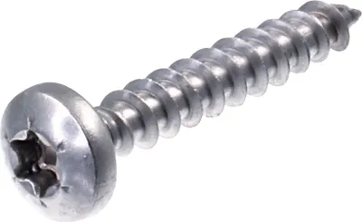 Produktbild von SECCARO Spanplattenschraube Halbrundkopf 5 x 30 mm, Edelstahl V2A VA A2, Holzschraube mit Vollgewinde, TX / Innensechsrund, 250 Stück